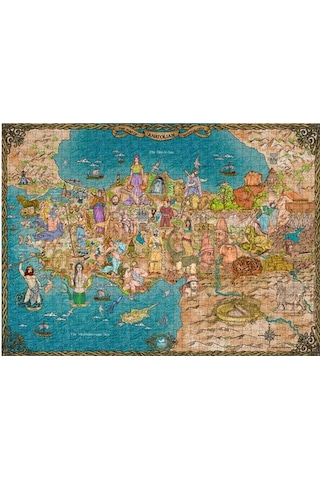 Gürbüz Yayınları Anadolu Mitolojisi Puzzle 1000 Parça