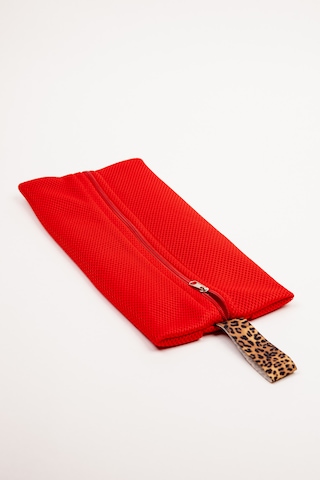 Fabric Craft Bag Valiz Organizer 6 Parça Düzenleyici Çanta Seti Kırmızı Air Mesh File Kumaş Fermuarlı Çok Amaçlı
