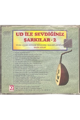 Müzik Cd'sidir Plak Değildir Cd Ud İle Sevdiğiniz Şarkılar-2 Cd