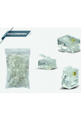 Rj45 Jack 100'Lü Paket Hadron Hd4100 Hdx5007