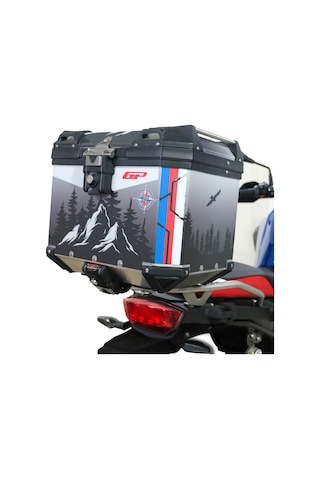 Gp Kompozit Dsn06 Universal 37 Lt Desenli Alüminyum Motosiklet Çantası Diğer