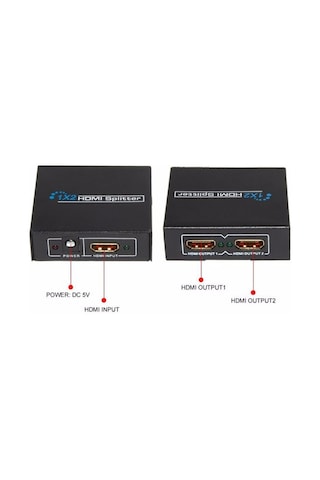 2 Port Hdmi Splitter 4571P Switch Çoklayıcı Çoğaltıcı Çoklu Çokla