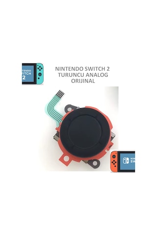 Nintendo Switch 2 Ns2 Joystick Joycon Analog Stick V2 Turuncu