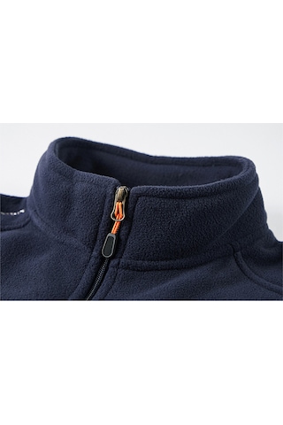 Erkek Kalınlaştırılmış Polar Kolsuz Yelek Yeşil