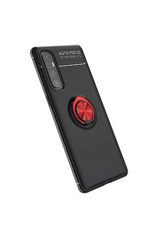 Oppo Reno 3 Pro 5G Kılıf Yüzüklü Magnetli Ravel Case