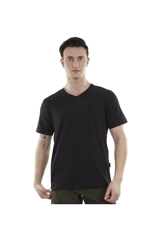 Alpinist Vortex Erkek T Shirt Siyah L 600615