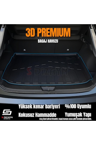 S-dizayn Bmw 3 Serisi G20 3d Pro Bagaj Havuzu 2019 Üzeri A+ Kalite