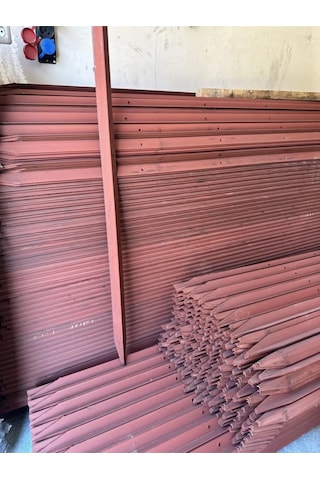 Köşebent Demir Sivri Antipaslı- 30 X 30 -3mm 150 Cmyükseklik 5 Adet