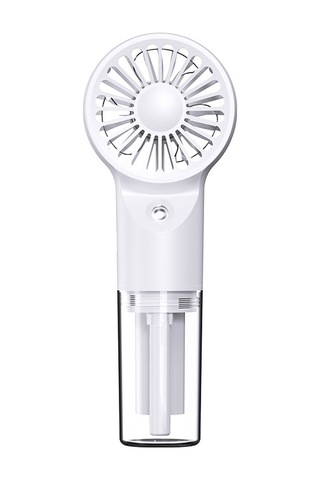 Sprey Fanı Su Yenileme Aleti Öğrenci Mini El Tipi Fan - Bej