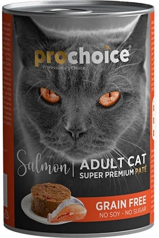 Pro Choice Somon-kuzu-biftek Aromalı Karışık Yetiskin Kedi Konservesi 400gr 15 Adet
