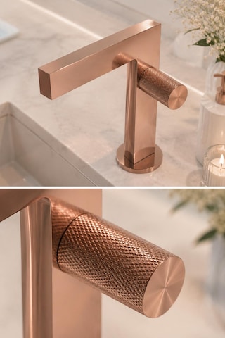 Fontana Fk-2015 Rose Detaylı Lüks Lavabo Bataryası Rose Modern Lavabo Bataryası Rose