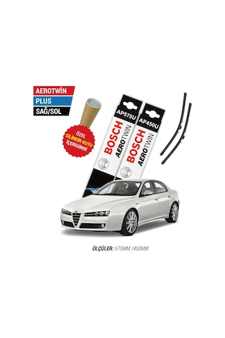 Bosch Aerotwin Plus Alfa Romeo 159 Silecek Takımı (2005-2011)