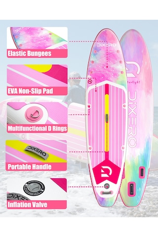 Starlight 335x84x15 Cm Premium Şişme Paddle Board Sup Özel Seri Full Set