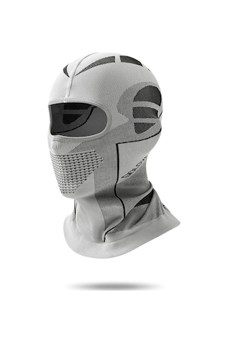 Vkemall Kış Sporu Outdoor Kayak Moto Kask Erkek Kadın Rüzgar Ve Soğuk Koruma Yüz Maskesi Isı Saklama Işık Gri Dikişli Baþlık Dtj49