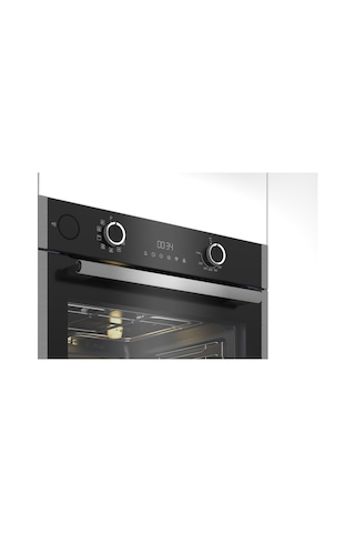 Grundig GEBD12302B 72 LT Ankastre Fırın Siyah