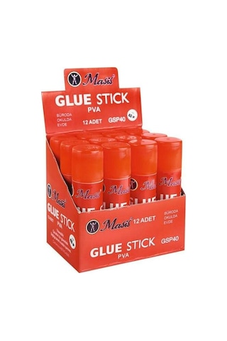 Masis Stick Yapıştırıcı 40 Gr 12 Adetlik Kutu