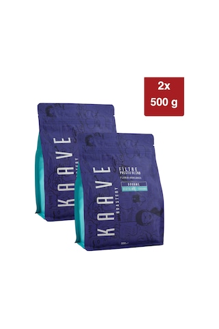 Kaave Roastery Filtre Prestij Blend Filtre Kahve 2 x 500 G