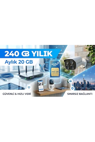 Turktelekom Data Hat 20gb