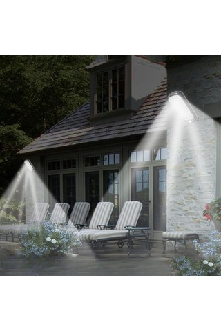 Sensörlü Güneş Enerjisi İle Şarj Olabilen Duvara Monte Solar Aydınlatma Gl-84069 4741
