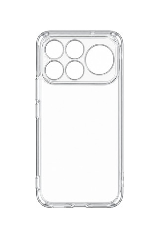 Microcase Xiaomi Poco F9 Ultra / Redmi K100 Pro Max İle Uyumlu Soft Tpu Silikon Kılıf - Şeffaf Al3324