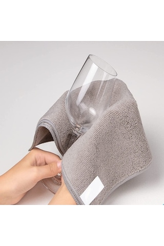 Tongxida 12 Adet Mikrofiber Bezi, Süper Emici, Kırılmaz, Mutfak/ev/araba Temizliği İçin Yumuşak Temizlik Bezi