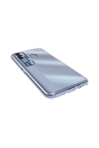 Zore Tecno Spark 7 Pro Kılıf Msra Süper Silikon Kapak - Renksiz Renksiz