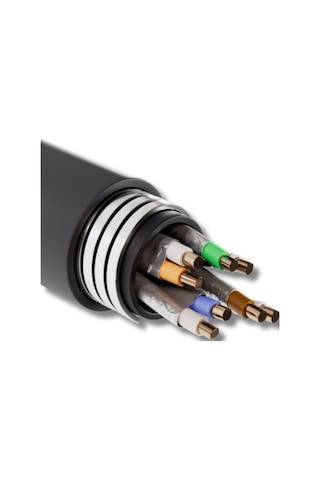 Irenıs 15 Metre Cat6a U/ftp Flexarmor Esnek Çelik Zırh Kablo