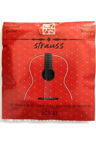 Strauss SCS-27 Klasik Gitar Teli Takım Normal Tension