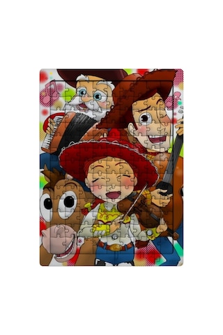 Ghostbastır Design Toy Story 99 Parça Ayaklı Puzzle Dekoratif Çocuk Yapbozu 001