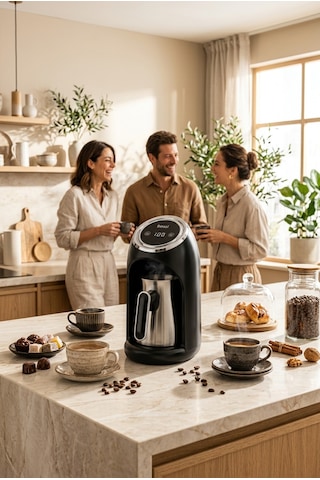 4 Fincan Kapasiteli 500w Türk Kahve Makinesi Fr-tk302