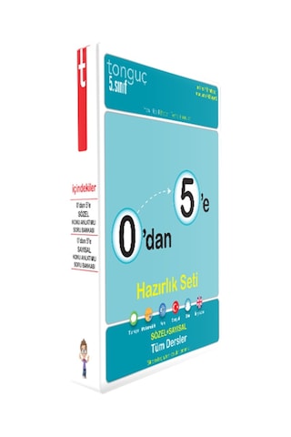 Tonguç 5. Sınıf Konu Anlatımlı Dinamo Soru Bankası Set