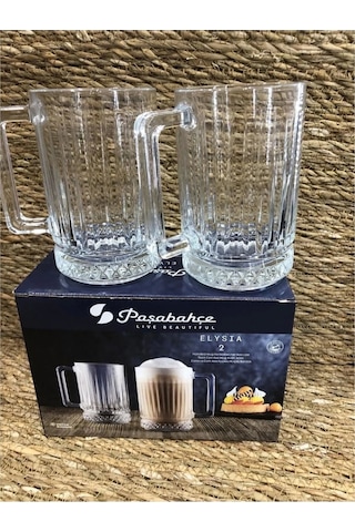 Paşabahçe 55442 Elsia Cam Kupa 310cc 2 Li