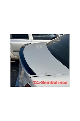 Symbol 2012- İnce Model Boyalı Plastik Spoiler
