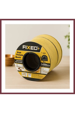 Storeşahin Kapı Pencere D-profil Fitil 9x6 Mm Kahverengi 100 M Shn0720