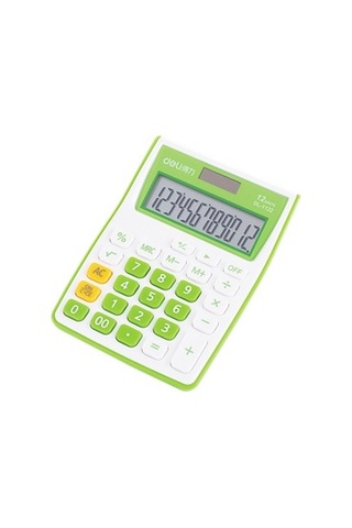 Deli 1122 Hesap Makinesi 12 Haneli Yeşil
