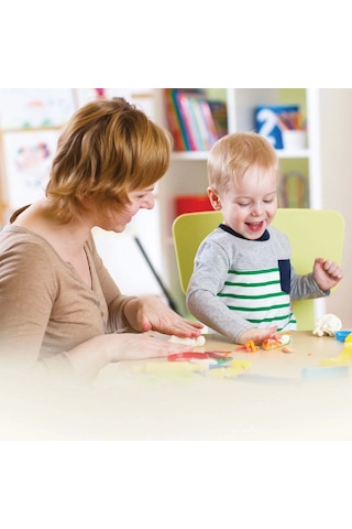 İnsan Figürü Oyun Hamur Seti 150 Gr. - Oyun Hamuru Seti - Hamur Setleri - Hamur Kalıpları Renkli