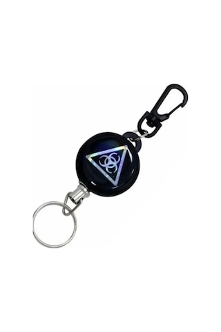Hangfox Çelik Kablolu Geri Çekilebilir Anahtar Zinciri - 65cm Uzunluk, Dayanıklı Abs Plastik, Anahtarlar/badge İçin Güvenli Taşıma