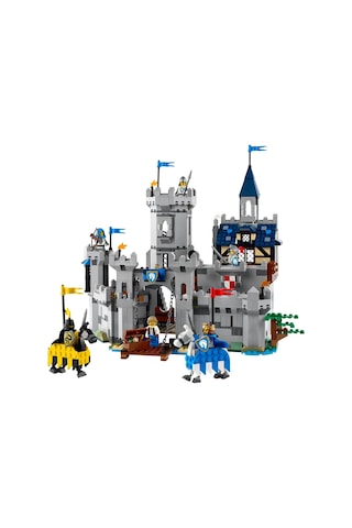 LEGO® Creator 3'ü 1 Arada Orta Çağ Atlı Şövalye Kalesi 31168 - 9 Yaş ve Üzeri Çocuklar için Yaratıcı Oyuncak Yapım Seti (1371 Pr)