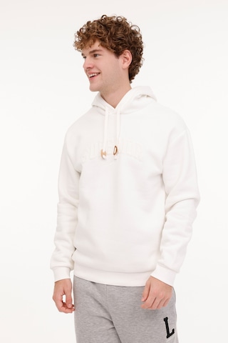 Lumberjack Ml Volcano 17dnm2002 4pr Erkek Sweatshirt Kapşonlu Ekru