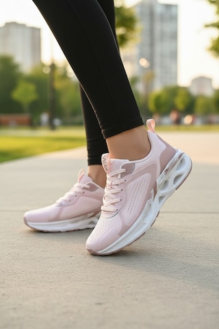 Enoch Kadın Ortopedik Aero-comfort Hava Kanallı Sneaker Pembe