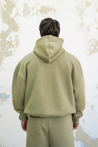 Soft Yeşil Cozy Basic Oversize Sweatshirt Soft Yeşil