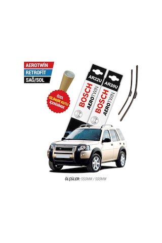 Land Rover Freelander Silecek Takımı 1998-2006 Bosch Aerotwin
