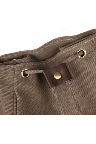 Xianwen Kadın Tuval Öğrenci Laptop Çantası Sırt Çantası Mavi MAvi