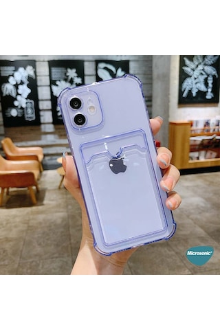 Microsonic Tecno Pova 5 Pro Card Slot Shock Kılıf Füme -