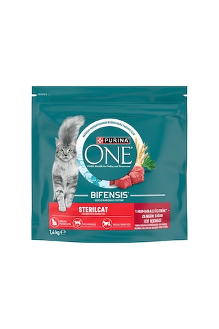 Purina One Steril Kedi Sığır Etli 1.4 Kg Purina One Steril Kedi Sığır Etli 1.4 Kg