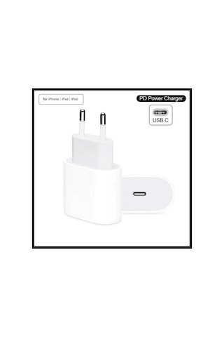 Apple iPhone Uyumlu 20w Usb-c Şarj Cihazı Aleti Adaptör Başlık