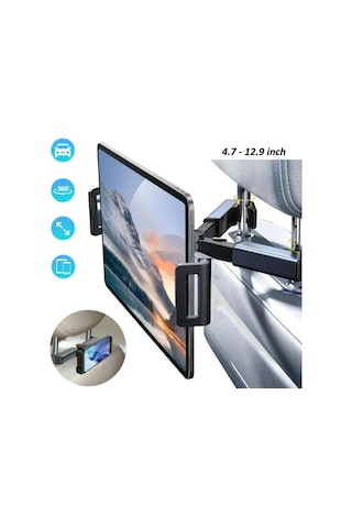 Araba Koltuk Arkası Tablet Telefon Tutucu Araç İçi Tablet Telefon Tutacağı Telefon Araç İçi Tutacak Araç Table Diğer
