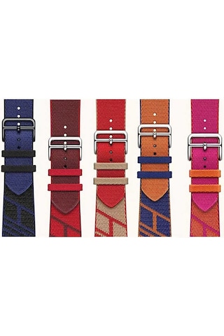 Watch Ultra 49mm Kordon Uyumlu Krd-51 Hasır Strap Kayış Clo- No7