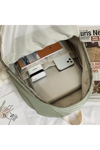 Kız Koleji Öğrenci Sırt Çantası Sevimli Çiçek Naylon Kadınlar Okul Çantası Lady Kawaii Sırt Çantası Kadın Moda Çanta Kitap Trendy Seyahat Yeni Sırt Çantaları 2z1u09 Yeşil