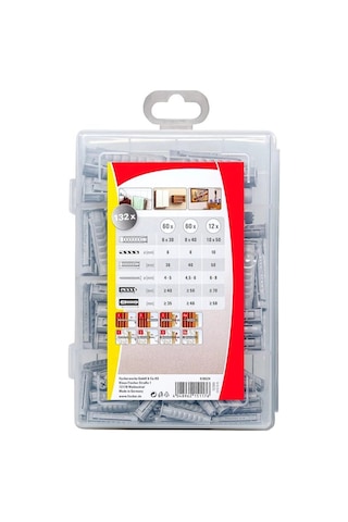 Fıscher Sx 6-8-10 Plastik Dübel Seti 132 Parça